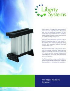Liberty-Series PFC Oil Vapor Removal